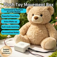 Robot de compagnie intelligent IA OEM pour enfants, jouet en peluche interactif, cadeau d'anniversaire, accessoire