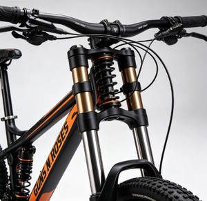 Bicicletta da <span class=keywords><strong>Montagna</strong></span> 24-26 Pollici in Acciaio ad Alto Tenore <span class=keywords><strong>di</strong></span> Carbonio, Telaio Robusto, Freni a Disco, per Escursioni in Collina e nel <span class=keywords><strong>Bosco</strong></span> - Product Image 4