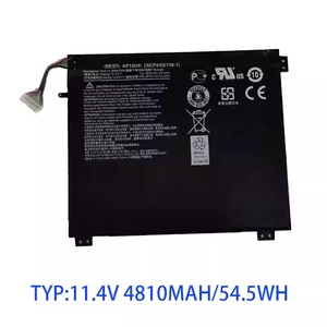 11.4V/54.8WH แบตเตอรี่ AP15H8I ใหม่สำหรับ <span class=keywords><strong>Acer</strong></span> Aspire <span class=keywords><strong>One</strong></span> cloudbook <span class=keywords><strong>14</strong></span> AO1-431 1-431 1-431M - Product Image 2