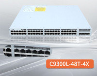 Nuevo Switch Cisco Catalyst C9300L-48T-4X-A Original, 48 Puertos Gigabit Ethernet Network Essentials, C9300L-48T-4X-A