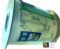 Sac automatique en plastique adapté aux besoins du client de petit pain de LDPE pour la machine de conditionnement automatique