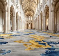 Moquette tuftée pour hôtel, 4m, en nylon avec support textile, antidérapante, durable, pour projets hôteliers, halls et couloirs