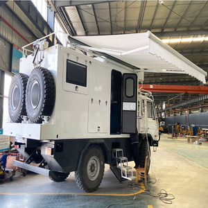 Stock Ministerio Defensa desierto <span class=keywords><strong>4x4</strong></span> 6x6 AWD camiones todoterreno móvil Camping coche cocina camión expendedora vehículo todoterreno coche turístico - Product Image 1
