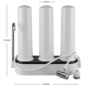 3段カウンタートップ浄水器システムダルトンセラミック浄水器飲料水フィルターBN-303