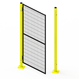 Panel y Poste de Valla de Seguridad para Máquinas y Robots <span class=keywords><strong>METALTEC</strong></span>, con Marco de 6 pies - Product Image 1