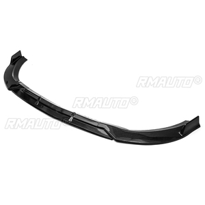 Carbon Fiber Look/Black <b>Car</b> Front Bumper Lip Body Kit Spoiler Protector Lip <b>Diffuser</b> Guard for Mercedes for Benz Vito 2015-2019 - Product Image 3