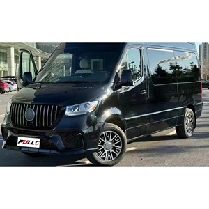 Ensemble complet pour Benz <span class=keywords><strong>Sprinter</strong></span> W906 W907 W910 2018-2020 à AMG kit de carrosserie modèle comprend pare-chocs avant et arrière avec calandre jupes latérales - Product Image 4