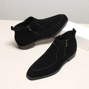 Zapatos de Cuero Calado - Zapatos Brogue de Plataforma para Hombre de Cuero Genuino con Suela Gruesa - Zapatos Casuales Transpirables para Hombre - Product Image 3