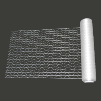 Filet d'emballage pour ensilage de foin pour mini-chevaux en plastique HDPE vierge à 100% anti-UV, résistant, de marque LX, 8,33 g/m2-12 g/m2