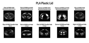 Custom LOGO PLA <b>Plastic</b> <b>Cups</b> Hot Selling Product Transparent Lemon <b>Plastic</b> <b>Cup</b> Cold <b>Drinking</b> Take Away Disposable <b>Cups</b> with Lids - Product Image 3