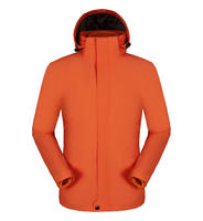 Veste coupe-vent unisexe d'hiver de haute qualité, imperméable, à capuche, style racer, avec motif à carreaux et logo frontal