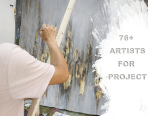 Œuvre d'art personnalisée pour applications hôtelières, <span class=keywords><strong>peinture</strong></span> à l'huile à texture abstraite, <span class=keywords><strong>peinture</strong></span> à la main sur toile, art mural floral, <span class=keywords><strong>peinture</strong></span> moderne - Product Image 5