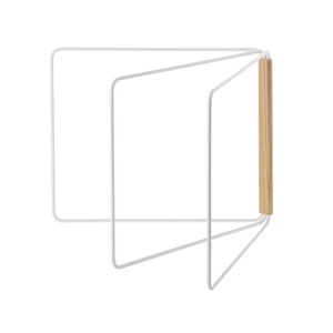 Porte-serviettes mural vertical moderne doré sans perçage, pliable, en fer, pour cuisine et salle de bain, multi-usage, pour torchons et chiffons - Product Image 2