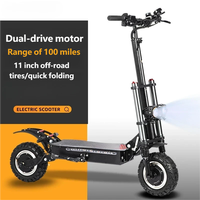 Scooter électrique double moteur sans balais, batterie amovible en alliage d'aluminium, suspension arrière, lithium 38AH, autonomie 90-100KM, 6000W, étanche
