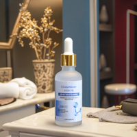 Oem marque privée sérum gluta blanchissant sérum blanchissant hydratant pour le visage éclaircissant la peau