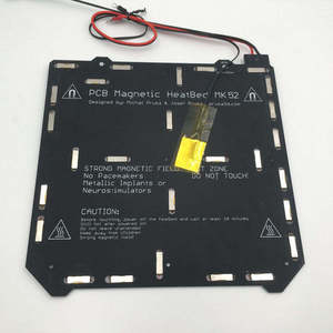 Cama Caliente Magnética MK52 12V/24V para Impresora 3D <span class=keywords><strong>Prusa</strong></span> I3 <span class=keywords><strong>MK3</strong></span>/MK3S con Termistor e Imanes Potentes - Product Image 3
