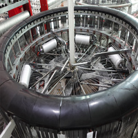 Tissu rond pour tuyau d'incendie, tissage à la machine, tissu pour élingue