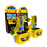 Baby Bear Outrun Car Racing Simulateur vidéo Machine de jeu d'amusement populaire à pièces de monnaie Machine de jeu de course de genre anglais
