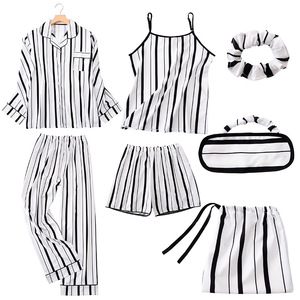 Set Pigiama Personalizzabile con Stampe e Logo per Donne, Realizzato in Bambù/Modal/<span class=keywords><strong>Cotone</strong></span> - Product Image 4