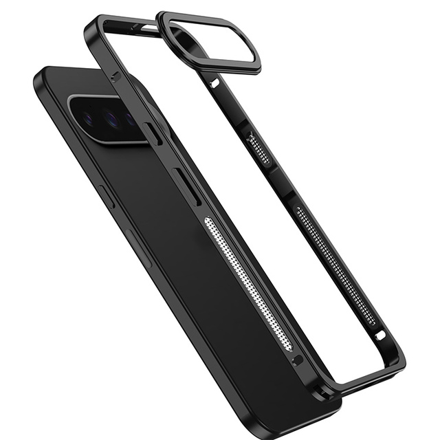 with Aluminium Frame Heat Dissipation Phone Case for Google Pixel 10 Pro XL 9 Pro 8 Sports Design Metal Phone Case