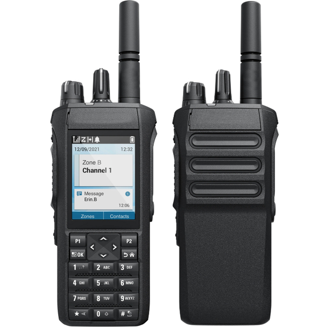 Wholesale R7 Professional Commercial Portable Radio 1000 Channels IP68 Dual-Mode Walkie Talkie with GPS Bluetooth Transceiver