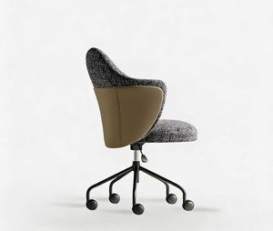 Silla de Computadora de Lujo Ligero, Silla para el Hogar, Silla de Oficina, Respaldo Cómodo, Silla Giratoria, para Estudio, Lectura, Escritorio - Product Image 4