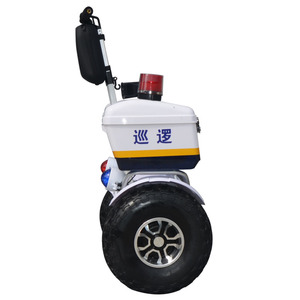 Scooter Eléctrico Autoequilibrado de Dos Ruedas Angelol Factory Beach Gyroscope Patrol con Manillar para Patrullaje - Product Image 3