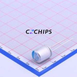 ORZ102M1CBK-1012 ตัวเก็บประจุแบบแข็งชนิด Through hole (THT), ขนาด D10xL12 มม. 1000uF 20% 16V 6.1A 100kHz - Product Image 1