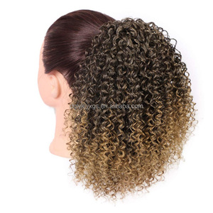 LW-86QT Multi Couleurs <span class=keywords><strong>Postiche</strong></span> Gonflée Extension Chignon Donut Ébouriffé Bouclé à Cordon Afro Crépu Afro Bun <span class=keywords><strong>Queue</strong></span> <span class=keywords><strong>de</strong></span> <span class=keywords><strong>Cheval</strong></span> - Product Image 5