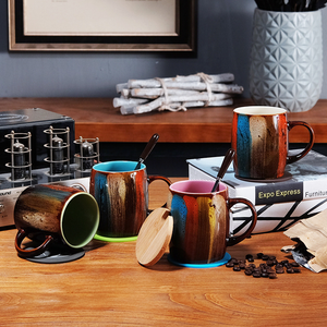 Tasse à eau scellée à couvercle en bambou bricolage avec logo personnalisable en <span class=keywords><strong>bois</strong></span> de caoutchouc de hêtre et pin pour les services de fabrication pour un design personnalisé - Product Image 6