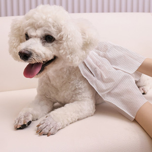 ถุงมือฆ่าเชื้อสำหรับสัตว์เลี้ยง Beishucai ผ้าไม่ถักทอแบบใช้แล้วทิ้ง สำหรับการดูแลและกรูมมิ่งสัตว์เลี้ยง - Product Image 2