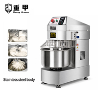 Mixer Adonan Listrik Komersial Baru, Heavy Duty, 5-12kg Spiral untuk Pizza, Kue, Roti, Peralatan Penggiling Tepung, Dapat Diatur