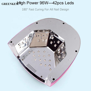 <span class=keywords><strong>Lampe</strong></span> à ongles 96W rechargeable avec poignée Sécheur de laque en gel à lumière rouge Lumière UV pour ongles <span class=keywords><strong>Lampe</strong></span> à LED UV sans fil pour ongles - Product Image 5