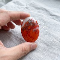 Vente en gros d'agates sang de poulet, cristaux de palmier, artisanat en cristal, cristaux et pierres rouges de guérison pour la décoration Feng Shui
