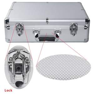 Caja de Herramientas Rígida de Aluminio para Transporte y Almacenamiento, Personalizable de Fábrica, con Interior de Espuma DIY y Cierre de Cremallera - Product Image 6