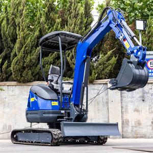 <span class=keywords><strong>Joystick</strong></span> de fábrica Mini excavadora Mini 2ton <span class=keywords><strong>2</strong></span>.5Ton Diesel Hidráulico <span class=keywords><strong>2</strong></span>,5 Ton Pequeña excavadora sobre orugas Granja - Product Image 1