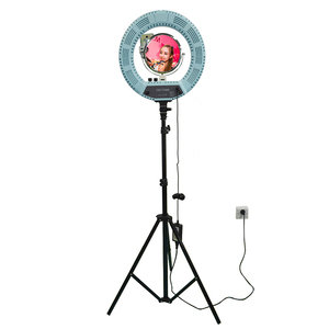 <span class=keywords><strong>Salon</strong></span> <span class=keywords><strong>de</strong></span> <span class=keywords><strong>coiffure</strong></span> lampe LED trépied lumière cerclée avec support <span class=keywords><strong>de</strong></span> téléphone lampe <span class=keywords><strong>de</strong></span> maquillage - Product Image 5