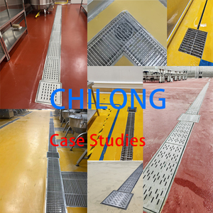 מפעל מכירות ישירות במפעל עמיד בפני קורוזיה תעשייתי מרובע נירוסטה ניקוז לסדנה ניקוז לסדנה ניקוז - Product Image 6