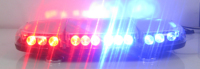 12V/24V 40W Rot-Blaue Stroboskop-Warnleuchte LED-Blitzlicht für Krankenwagen Notfall Tragbar