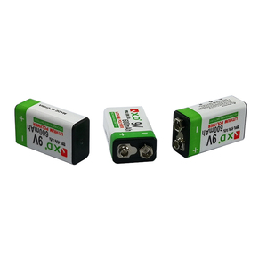 Paquete de batería de iones de litio polímero de 650mAh 880mAh 1000mAh 9V Batería <span class=keywords><strong>recargable</strong></span> de litio con cable USB tipo C Carga rápida - Product Image 5