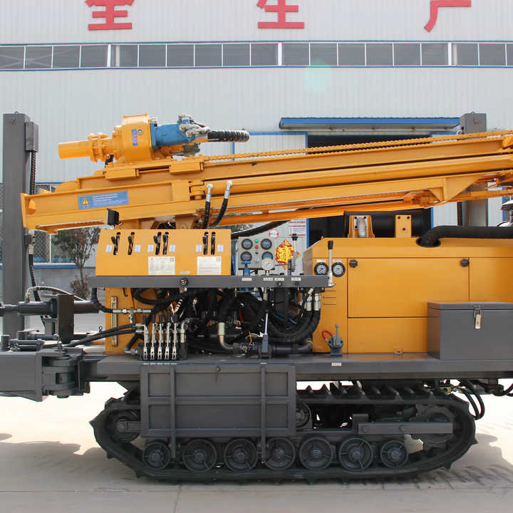 Small Bore Rig Mini Small Pneumatic Drill Rigs with 150m 180m Deep Hydraulic Borehole ...