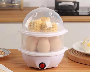 Vente en gros d'usine : Machine à faire bouillir les œufs automatique, mini, portable, électromécanique, en acier inoxydable, pour une cuisson rapide des œufs durs - Product Image 2