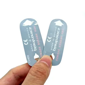 Etiquetas de PVC personalizadas para embalaje de PC y PET, etiqueta de placa de identificación electrónica gruesa, pegatina de electricista, adhesivo para teclado de Control de Panel