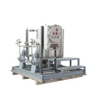 Pompe doseuse chimique haute précision SS316L sur skid : Optimisez le rapport de dosage, réduisez les coûts d'utilisation de produits chimiques pour les eaux usées industrielles