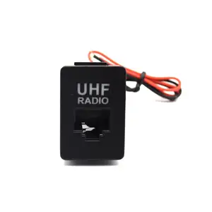 שקע רדיו rj45 uhf עבור toyota hilux landsuprider פנל דאש לוח הר קטן