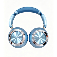 Écouteurs supra-auriculaires ANC à réduction de bruit pour téléphone portable, avec coussinets en protéines, logo OEM coloré, chipset JL, autonomie de charge de 2 heures