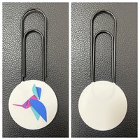 Matériel de papeterie culturel créatif personnalisé - Accessoires sur mesure : clips à papier, marque-pages, porte-badges
