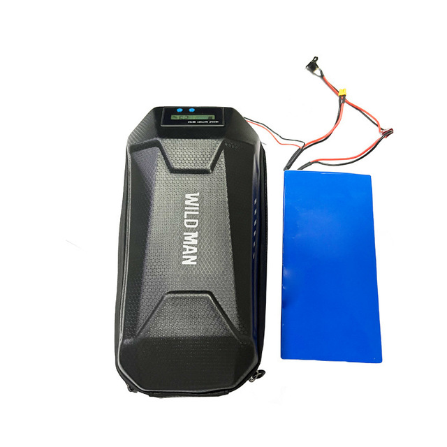 High Quality 18650 Cells Ebike Battery Bag 36V 48v 52v 60v 72v External Lithium Batterie 10ah 15ah 20ah 25ah 30ah Akku with Bag