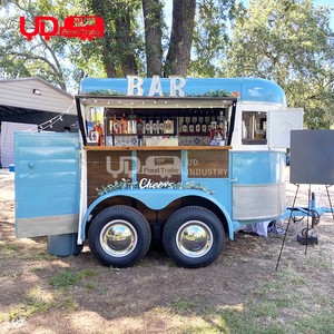 UrDream Mobile <span class=keywords><strong>Salon</strong></span> Food Truck Hot Dog Stand Mobile Kitchen Ice Cream Kiosk Hot Dog Cart - Product Image 2