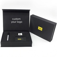 Caja de Regalo de Cartón Rígido con Cierre Magnético de Lujo, Personalizada y Certificada, con Logotipo Estampado en Oro, Materiales Reciclados e Inserto de Esponja